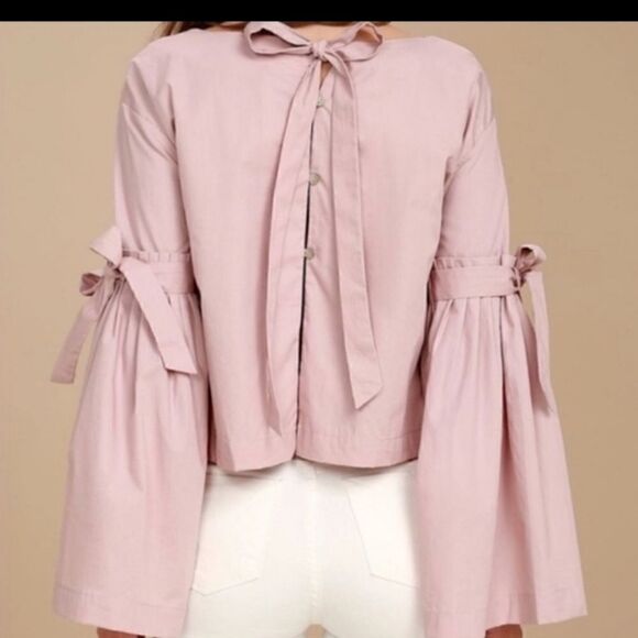 Free People Pink Ballet Top Size S NWT - Picture 2 of 7